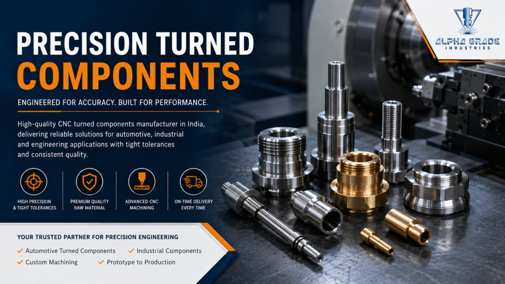 precision turned components